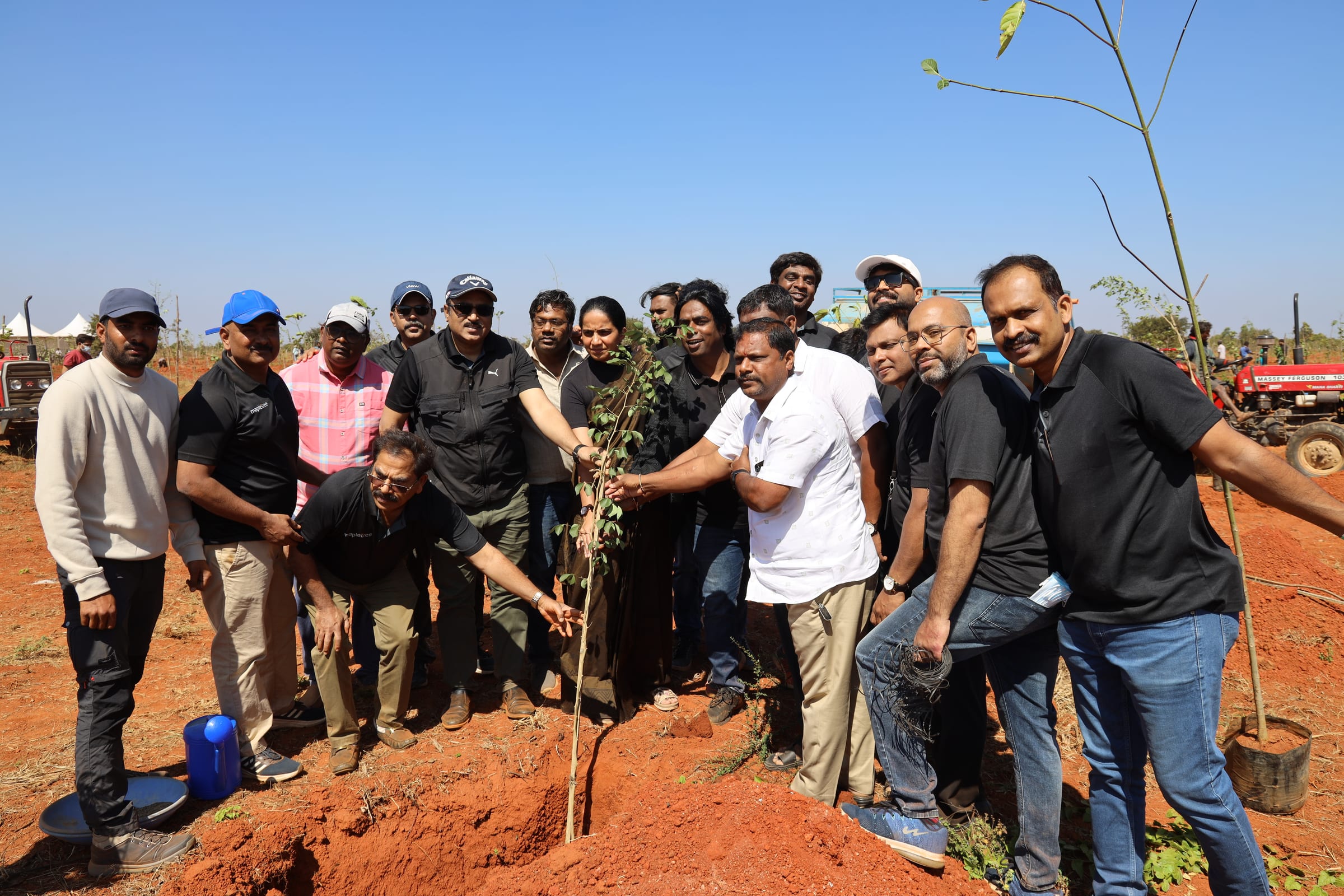 5000 Trees Plantation Drive with Mapletree
